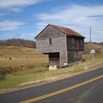 The structure as you first see it, going north from Parrottsville on old Hwy. 321...